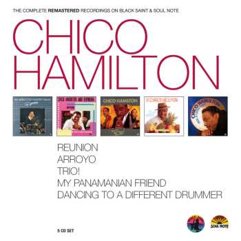 5CD/Zestaw pudełkowy Chico Hamilton: Complete Remastered Recordings On Black Saint&Soul Note