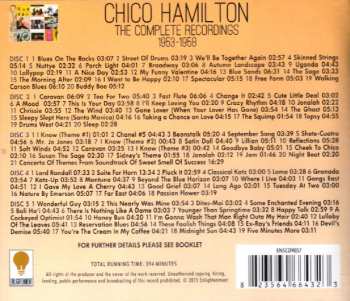 5CD/Zestaw pudełkowy Chico Hamilton: The Complete Recordings 1953-1958