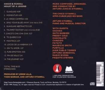 CD Chico O'Farrill: Heart Of A Legend