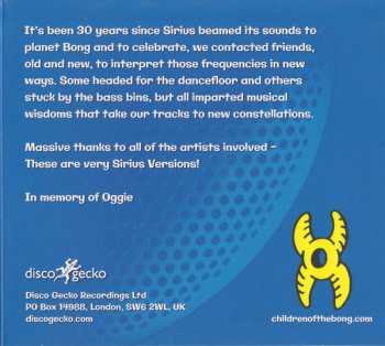 CD Children Of The Bong: Sirius Versions