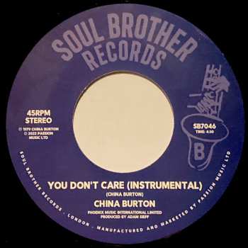 SP China Burton: You Don't Care (About Our Love)