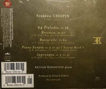 CD Frédéric Chopin: 24 Preludes, Piano Sonata No. 2 ("Funeral March"), Barcarolle, Berceuse, Impromptu No.3