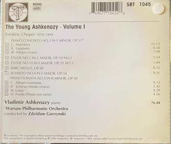 CD Frédéric Chopin: The Young Ashkenazy Volume I