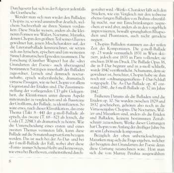 CD Frédéric Chopin: 4 Ballades