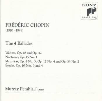 CD Frédéric Chopin: 4 Ballades