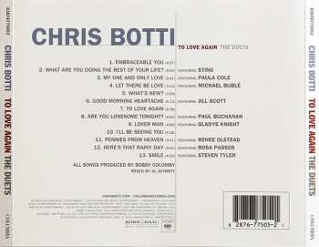 CD Chris Botti: To Love Again (The Duets)