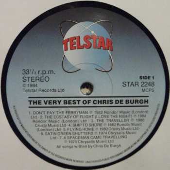 LP Chris de Burgh: The Very Best Of Chris de Burgh