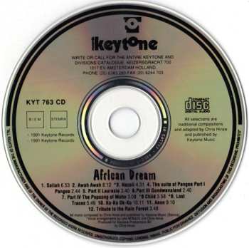 CD Chris Hinze: African Dream