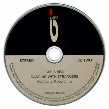 2CD Chris Rea: Dancing With Strangers DLX