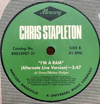 SP Chris Stapleton: I'm A Ram