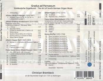 CD Christian Brembeck: Gradus Ad Parnassum / Süddeutsche Orgelkunst • The Art Of South German Organ Music