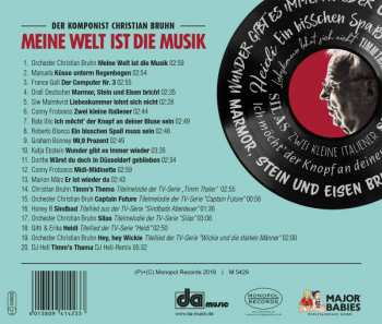 CD Christian Bruhn: Meine Welt Ist Die Musik
