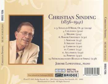 CD Christian Sinding: Christian Sinding | Music For Piano