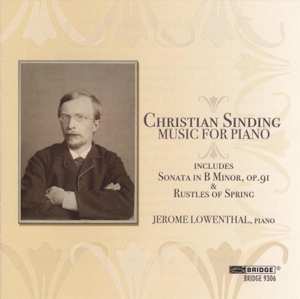 CD Christian Sinding: Christian Sinding | Music For Piano