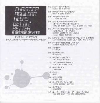 CD Christina Aguilera: Keeps Gettin' Better: A Decade Of Hits