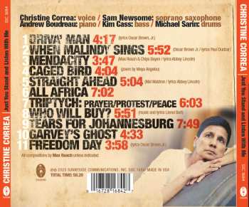 CD Christine Correa: Just You Stand And Listen With Me