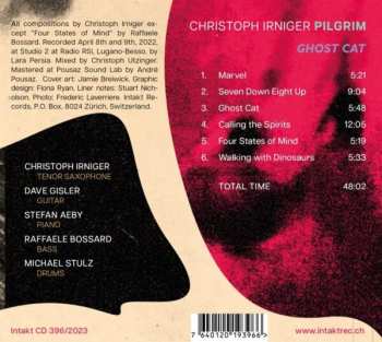 CD Christoph Irniger Pilgrim: Ghost Cat