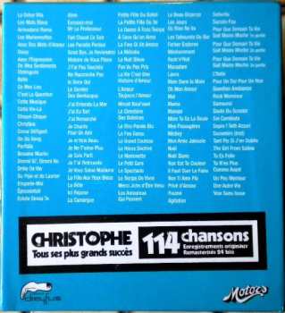 20CD/Zestaw pudełkowy Christophe: 114 Chansons - Tous Ses Plus Grands Succès LTD