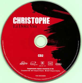 3CD/Zestaw pudełkowy Christophe: La Dolce Vita