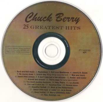 CD Chuck Berry: 25 Greatest Hits