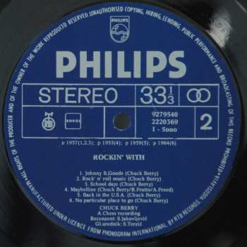 LP Chuck Berry: Rockin' With Chuck Berry