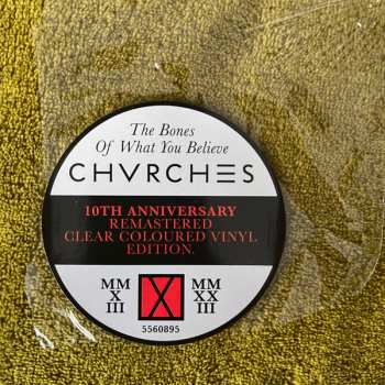 LP Chvrches: The Bones Of What You Believe (10 Year Anniversary Edition) CLR