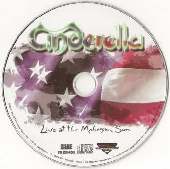 CD Cinderella: Live At The Mohegan Sun