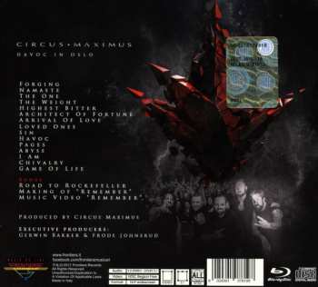2CD/Blu-ray Circus Maximus: Havoc In Oslo DLX