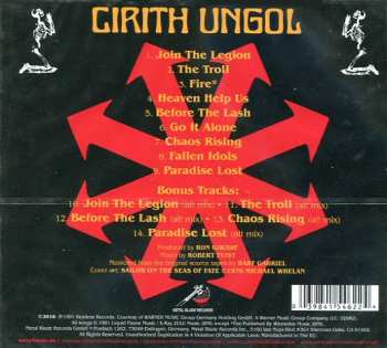 CD Cirith Ungol: Paradise Lost