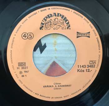 SP Citron: Kráska A Radegast / Zase Dál