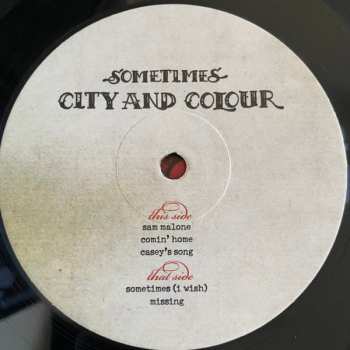 2LP City And Colour: Sometimes