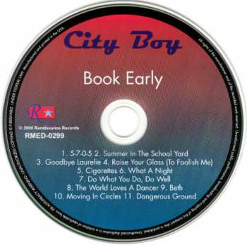 CD City Boy: Book Early