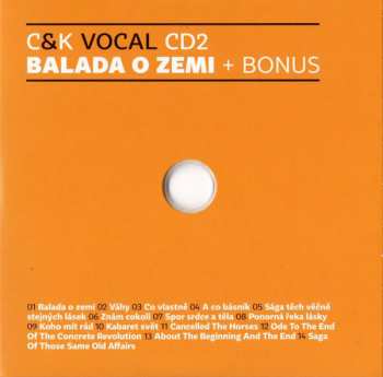 4CD/Zestaw pudełkowy C&K Vocal: Dřív Než Něco Začne 1969-1989