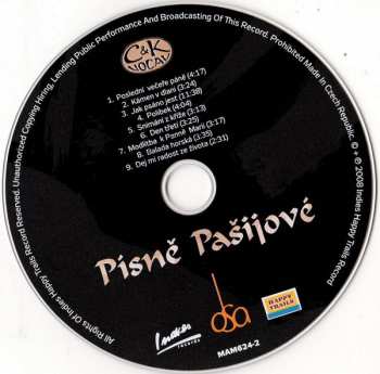 CD C&K Vocal: Písně Pašijové