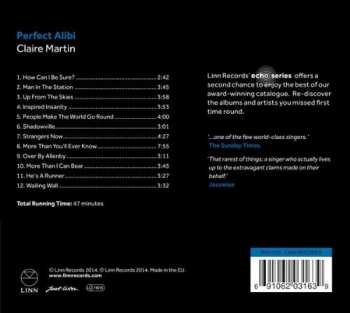 CD Claire Martin: Perfect Alibi