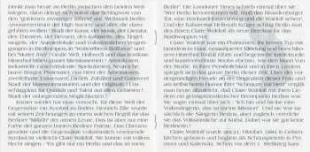 CD Claire Waldoff: Es Gibt Nur Ein Berlin