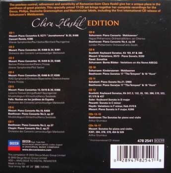 17CD/Zestaw pudełkowy Clara Haskil: Clara Haskil Edition