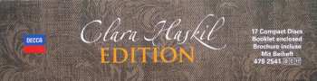 17CD/Zestaw pudełkowy Clara Haskil: Clara Haskil Edition