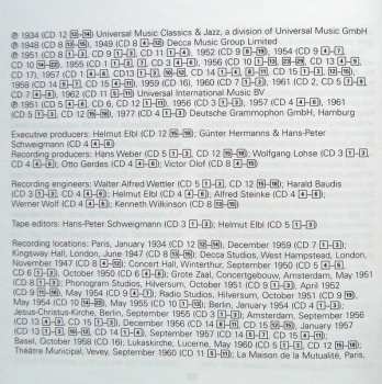 17CD/Zestaw pudełkowy Clara Haskil: Clara Haskil Edition