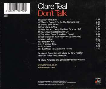 CD Clare Teal: Don't Talk