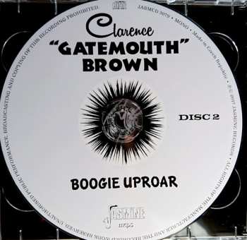 2CD Clarence "Gatemouth" Brown: Boogie Uproar - The Complete Aladdin/Peacock Singles As & Bs 1947-1961