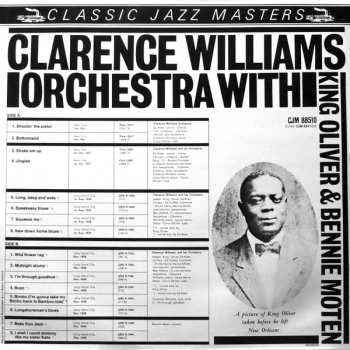 LP Clarence Williams And His Orchestra: Clarence Williams Orchestra With King Oliver & Bennie Moten