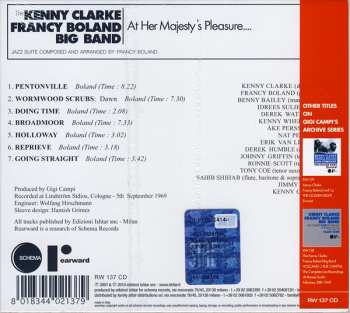 CD Clarke-Boland Big Band: At Her Majesty's Pleasure....