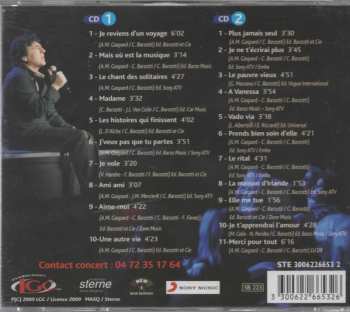 2CD Claude Barzotti: Je Reviens D'un Voyage - L'Olympia Live