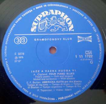 2LP/Zestaw pudełkowy Bohuslav Martinů: Jazz A Vážná Hudba - Klavírní Skladby (2xLP + BOX + BOOKLET)