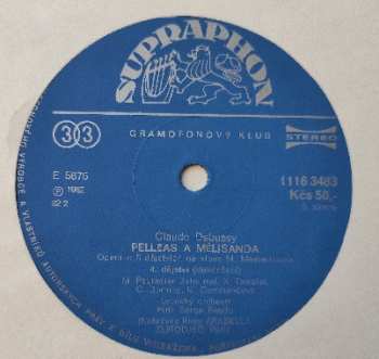 3LP/Zestaw pudełkowy Claude Debussy: Pelleas Et Melisande