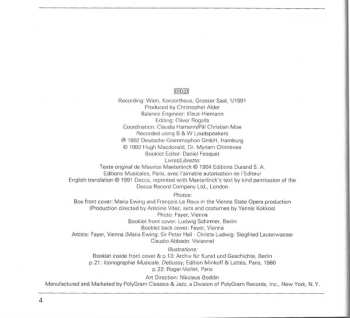 2CD Claude Debussy: Debussy: Pelleas Et Melisande