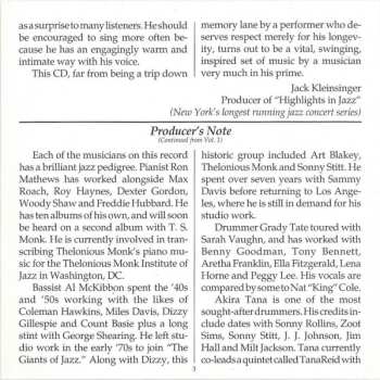 CD Claude Williams: Live At J's - Part 2