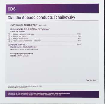 6CD/Zestaw pudełkowy Pyotr Ilyich Tchaikovsky: Symphonies 1-6 • The Nutcracker Suite • Romeo And Juliet And More