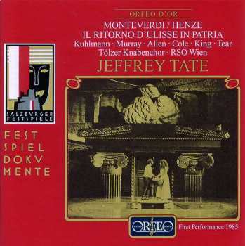 Album Claudio Monteverdi: Il Ritorno D'Ulisse In Patria